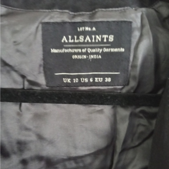 ✨HP✨ ALL SAINTS leather jacket - Picture 6 of 6